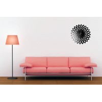 Nástenné hodiny ExitDesign SunFlower, 605LB, 60cm