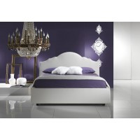 Nástenné akrylové hodiny Glamour Flex z82-1, 145 cm, biele