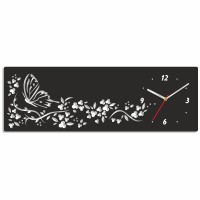 3D hodiny Motýle SWEEP z37n, čierne 60cm 3D hodiny Motýle SWEEP z37n, čierne 60cm