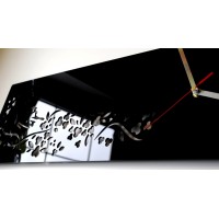 3D hodiny Motýle SWEEP z37n, čierne 60cm 3D hodiny Motýle SWEEP z37n, čierne 60cm