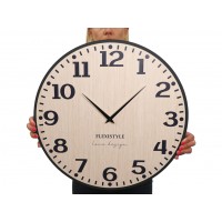 Drevené nástenné hodiny Elegante Flex z227-1d2-1-x svetlohnedé, 50 cm