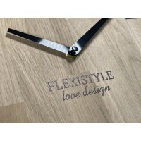 Drevené nástenné hodiny Natur dub Flex z228-d-1, 30 cm