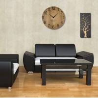 Drevené nástenné hodiny Natur dub Flex z228-d-1, 50 cm Drevené nástenné hodiny Natur dub Flex z228-d-1, 50 cm