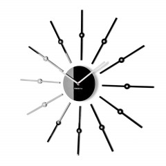 Nástenné hodiny Shiny sticks Flex z44 1-0-x, 60 cm