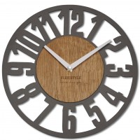 Nástenné ekologické hodiny Loft Arabico Flex z220-1ad-2-x, 30 cm