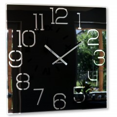 Nástenné akrylové hodiny Digit Flex z120-1-0-x, 50 cm, čierne Nástenné akrylové hodiny Digit Flex z120-1-0-x, 50 cm, čierne