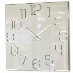 Nástenné akrylové hodiny Digit Flex z120-2-0-x, 30 cm, biele Nástenné akrylové hodiny Digit Flex z120-2-0-x, 30 cm, biele