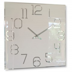 Nástenné akrylové hodiny Digit Flex z120-2-0-x, 50 cm, biele Nástenné akrylové hodiny Digit Flex z120-2-0-x, 50 cm, biele