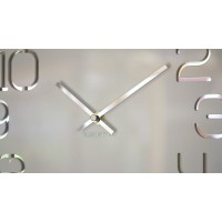 Nástenné akrylové hodiny Digit Flex z120-2-0-x, 30 cm, biele Nástenné akrylové hodiny Digit Flex z120-2-0-x, 30 cm, biele