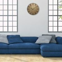Drevené nástenné hodiny Wood art Flex z216-1d-1, 30 cm