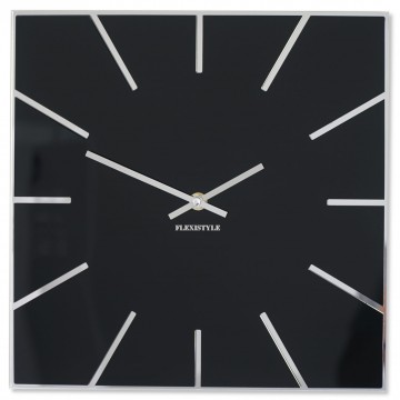 Nástenné akrylové hodiny Exact Flex z119-1-0-x, 30 cm, čierne Nástenné akrylové hodiny Exact Flex z119-1-0-x, 30 cm, čierne
