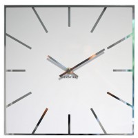 Nástenné akrylové hodiny Exact Flex z119-2-0-x, 30 cm, biele