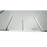 Nástenné akrylové hodiny Exact Flex z119-2-0-x, 50 cm, biele Nástenné akrylové hodiny Exact Flex z119-2-0-x, 50 cm, biele
