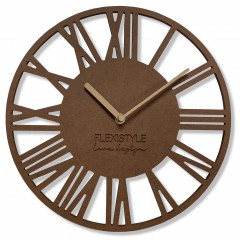 Nástenné hodiny Loft Piccolo bronze Flex z219-9a-dx, 30 cm