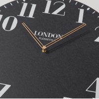 Drevené nástenné hodiny London Retro Flex z222_1-dx, 50 cm Drevené nástenné hodiny London Retro Flex z222_1-dx, 50 cm