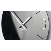 Nástenné akrylové hodiny Slim Flex z111a-1-0-x, 30 cm, čierne lesklé Nástenné akrylové hodiny Slim Flex z111a-1-0-x, 30 cm, čierne lesklé