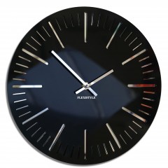 Nástenné akrylové hodiny Trim Flex z112-1-0-x, 30 cm, čierne Nástenné akrylové hodiny Trim Flex z112-1-0-x, 30 cm, čierne