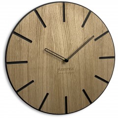 Drevené nástenné hodiny Wood art Flex z216-1d-1, 30 cm