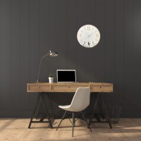 Nástenné akrylové hodiny Unique Flex z117-2-0-x, 30 cm, zlaté