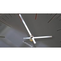 Nástenné akrylové hodiny Trim Flex z112-1a0-x, 30 cm, sivé