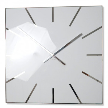 Nástenné akrylové hodiny Exact Flex z119-2-0-x, 50 cm, biele Nástenné akrylové hodiny Exact Flex z119-2-0-x, 50 cm, biele