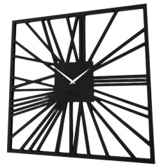 Nástenné hodiny Loft Square z226-1-2-x, 80 cm čierna Nástenné hodiny Loft Square z226-1-2-x, 80 cm čierna