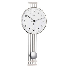 Kyvadlové nástenné hodiny rádiom riadené Hermle 70981-000871, 56cm