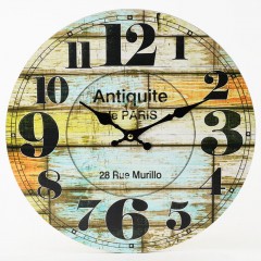 Nástenné hodiny, Flor0147, Antiquite de Paris, 34cm