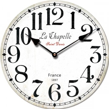 Nástenné hodiny La Chapelle, Fal6283, 30cm Nástenné hodiny La Chapelle, Fal6283, 30cm