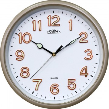 Nástenné hodiny PRIM 3703.8100 sweep, 32cm