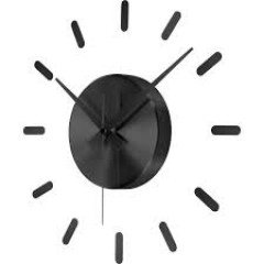 Nástenné hodiny Renkforce HD-W-83429, 40cm čierne