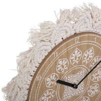 Nástenné Boho hodiny s tkaným rámom Atmosphera 9400, 38 cm