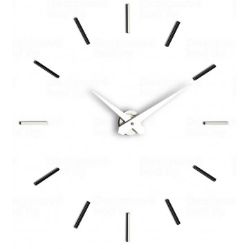 Designové nástenné hodiny I200MN IncantesimoDesign 90-100cm, black