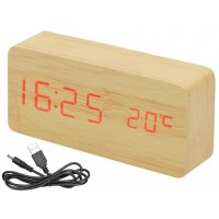 Digitálny LED budík s dátumom a teplomerom Isot7037, RED Digitálny LED budík s dátumom a teplomerom Isot7037, RED