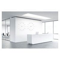 Designové nástenné hodiny I200MT IncantesimoDesign 90-100cm, grey