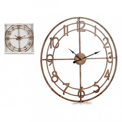 Kovové vintage hodiny Giftdecor, 60cm