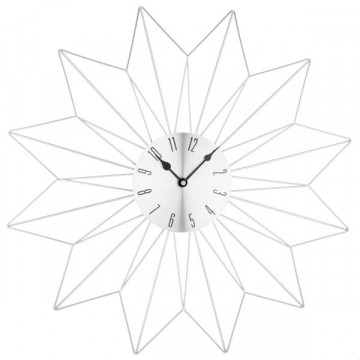Nástenné hodiny Crystal Star silver, 50cm
