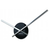 3D Nalepovacie hodiny DIY ADMIRABLE SWEEP z5400C black, 80cm