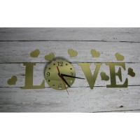 Nalepovacie nástenné hodiny Love 7A7, 50cm Nalepovacie nástenné hodiny Love 7A7, 50cm
