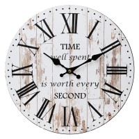 Nástenné hodiny, Flor0110, Time, 34cm Nástenné hodiny, Flor0110, Time, 34cm