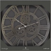Nástenné hodiny s ozubenými kolieskami Atmosphera 8086, 45 cm