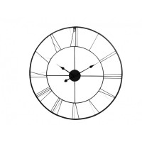 Nástenné kovové hodiny XXL 80cm, KEM46