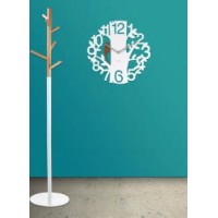 Hodiny na stenu s kyvadlom 5393WH Karlsson 42 cm Hodiny na stenu s kyvadlom 5393WH Karlsson 42 cm