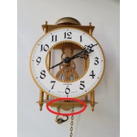 Mechanické hodiny Lacerta L03 68cm, poškodený kus