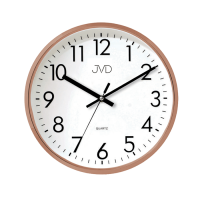 Nástenné hodiny JVD HA43.3, ROSEGOLD, 33cm
