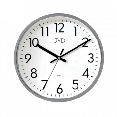 Nástenné hodiny JVD HA43.2, šedé, 33cm