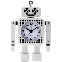 Tichý netikajúcí detský budík JVD ROBOT SRP2304.2, 16cm
