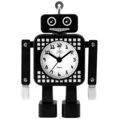 Tichý netikajúcí detský budík JVD ROBOT SRP2304.3, 16cm