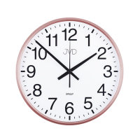 Nástenné hodiny JVD HP684.3 Rosé, sweep, 31cm Nástenné hodiny JVD HP684.3 Rosé, sweep, 31cm