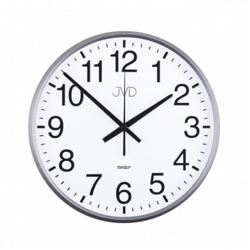 Nástenné hodiny JVD HP684.2 šedé, sweep, 31cm